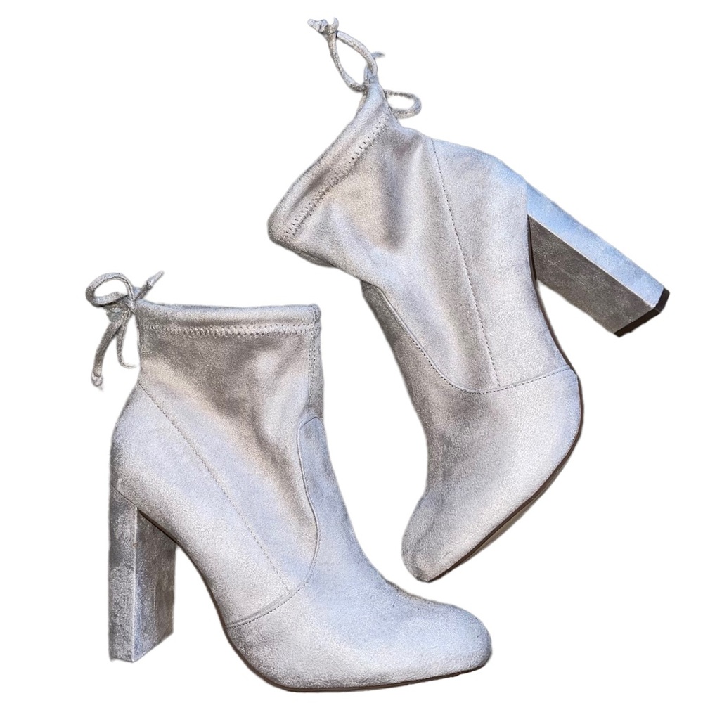 Faux Suede Botties
